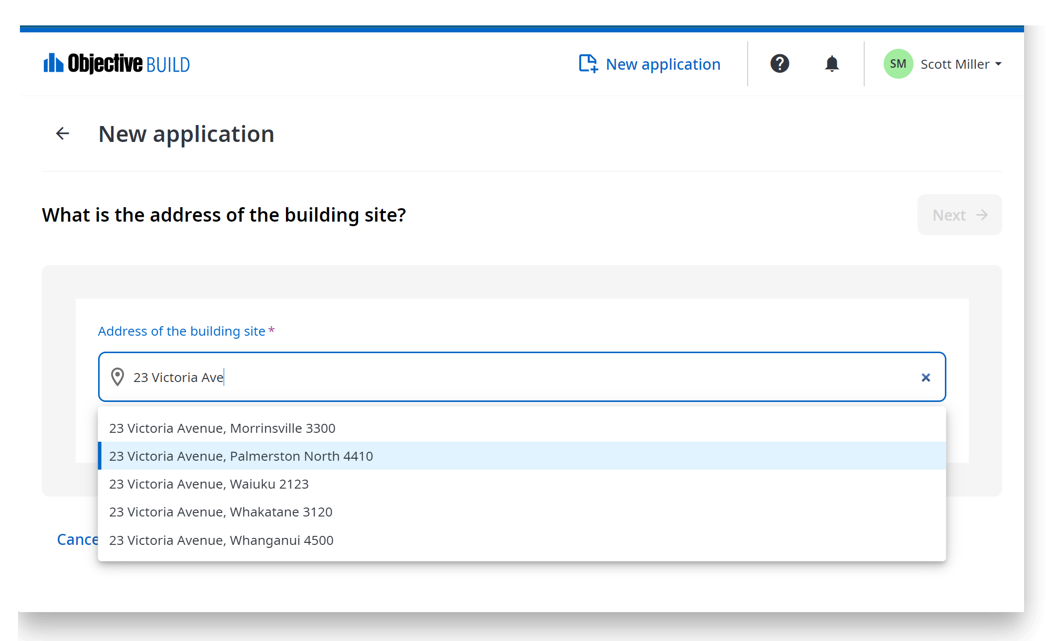 Address lookup